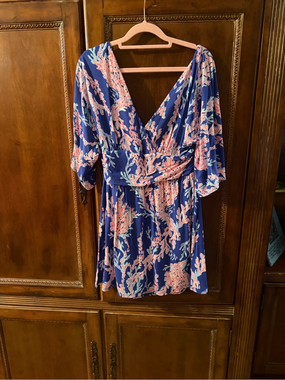 Lilly Pulitzer blue parigi romper